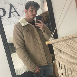 Tan corduroy jacket